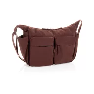   Geanta de umar, XD, 2610E17390, 31.5x10.5x26 cm, Nylon, rPET, Rosu Burgundy