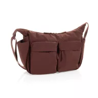  Geanta de umar, XD, 2610E17390, 31.5x10.5x26 cm, Nylon, rPET, Rosu Burgundy