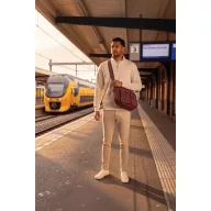   Geanta de umar, XD, 2610E17390, 31.5x10.5x26 cm, Nylon, rPET, Rosu Burgundy