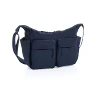   Geanta de umar, XD, 2610E17391, 31.5x10.5x26 cm, Nylon, rPET, Albastru Navy