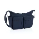 Geanta de umar, XD, 2610E17391, 31.5x10.5x26 cm, Nylon, rPET, Albastru Navy