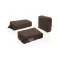 Set cuburi pentru impachetare, XD, 2610E18284, 39x9x20 cm, Nylon, Maro
