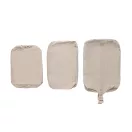 Set cuburi pentru impachetare, XD, 2610E18282, 39x9x20 cm, Nylon, Bej