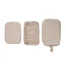 Set cuburi pentru impachetare, XD, 2610E18282, 39x9x20 cm, Nylon, Bej