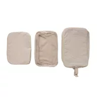   Set cuburi pentru impachetare, XD, 2610E18282, 39x9x20 cm, Nylon, Bej