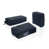   Set cuburi pentru impachetare, XD, 2610E18285, 39x9x20 cm, Nylon, Albastru Navy
