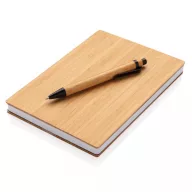   Set Agenda A5 si Pix, 180 pagini, Everestus, 20IAN375, Bambus, Negru