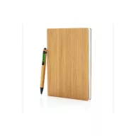   Set Agenda A5 si Pix, 180 pagini, Everestus, 20IAN375, Bambus, Negru