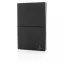 Agenda A5 din piele reciclata, 160 pagini, Everestus, 20IAN377, Piele, Gri