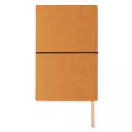   Agenda A5 din piele reciclata, 160 pagini, Everestus, 20IAN378, Piele, Maro