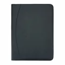 Mapa A4 cu fermoar, suport telefon/tableta, Everestus, EL, pu, carton, negru