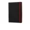 Agenda A5, 180 pagini, coperta moale cu elastic, Everestus, 9IA19252, Hartie, Poliuretan, Rosu