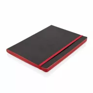   Agenda A5, 180 pagini, coperta moale cu elastic, Everestus, 9IA19252, Hartie, Poliuretan, Rosu
