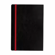   Agenda A5, 180 pagini, coperta moale cu elastic, Everestus, 9IA19252, Hartie, Poliuretan, Rosu