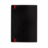  Agenda A5, 180 pagini, coperta moale cu elastic, Everestus, 9IA19252, Hartie, Poliuretan, Rosu