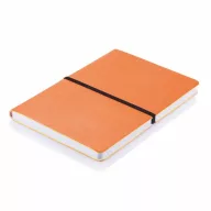   Agenda A5 coperta moale, 192 pagini cu liniatura, Everestus, SR, hartie, pu, portocaliu