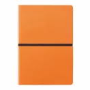 Agenda A5 coperta moale, 192 pagini cu liniatura, Everestus, SR, hartie, pu, portocaliu