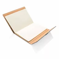   Agenda A5 coperta magnetica, suport pix si 3 locuri de carduri, 128 pagini, Everestus, DE, pu, hartie, gri