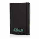 Agenda clasic A5 cu 144 pagini, coperta tare, Everestus, HR, hartie, negru