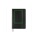 Agenda clasic A5 cu 144 pagini, coperta tare, Everestus, HR, hartie, negru