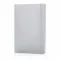 Agenda clasic A5 cu 144 pagini, coperta tare, Everestus, HR, hartie, argintiu