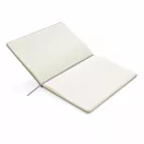 Agenda clasic A5 cu 144 pagini, coperta tare, Everestus, HR, hartie, argintiu