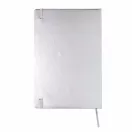 Agenda clasic A5 cu 144 pagini, coperta tare, Everestus, HR, hartie, argintiu