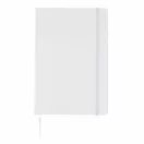 Agenda clasic A5 cu 144 pagini, coperta tare, Everestus, HR, hartie, alb