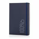 Agenda clasic A5 cu 144 pagini, coperta tare, Everestus, HR, hartie, albastru navy