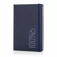   Agenda clasic A5 cu 144 pagini, coperta tare, Everestus, HR, hartie, albastru navy