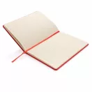 Agenda A5 deluxe cu coperta tare, Everestus, JU030, poliester, rosu