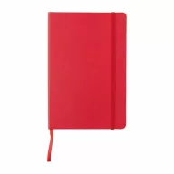   Agenda A5 deluxe cu coperta tare, Everestus, JU030, poliester, rosu