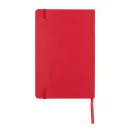 Agenda A5 deluxe cu coperta tare, Everestus, JU030, poliester, rosu