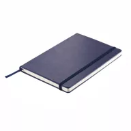   Agenda A5 cu coperta tare pu, 160 pagini cu liniatura, Everestus, HR, hartie, poliester, albastru