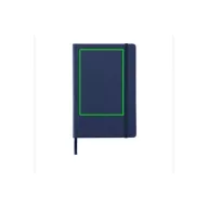   Agenda A5 cu coperta tare pu, 160 pagini cu liniatura, Everestus, HR, hartie, poliester, albastru
