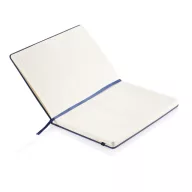   Agenda A5 cu coperta tare pu, 160 pagini cu liniatura, Everestus, HR, hartie, poliester, albastru