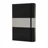   Agenda 160 pagini A5, coperta tare, Everestus, DE, hartie, poliester, negru