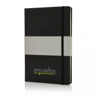   Agenda 160 pagini A5, coperta tare, Everestus, DE, hartie, poliester, negru