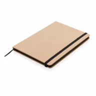   Agenda A5 cu hartie si coperta din materiale reciclate, Everestus, 20IAN1746, Negru, Hartie