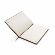   Agenda A5 cu hartie si coperta din materiale reciclate, Everestus, 20IAN1746, Negru, Hartie