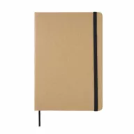   Agenda A5 cu hartie si coperta din materiale reciclate, Everestus, 20IAN1746, Negru, Hartie