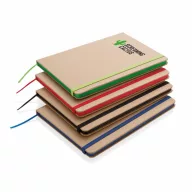   Agenda A5 cu hartie si coperta din materiale reciclate, Everestus, 20IAN1746, Negru, Hartie