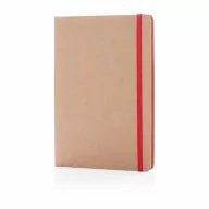   Agenda A5 cu hartie si coperta din materiale reciclate, Everestus, 20IAN1747, Rosu, Hartie