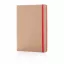 Agenda A5 cu hartie si coperta din materiale reciclate, Everestus, 20IAN1747, Rosu, Hartie