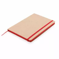   Agenda A5 cu hartie si coperta din materiale reciclate, Everestus, 20IAN1747, Rosu, Hartie