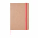 Agenda A5 cu hartie si coperta din materiale reciclate, Everestus, 20IAN1747, Rosu, Hartie