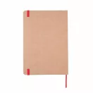 Agenda A5 cu hartie si coperta din materiale reciclate, Everestus, 20IAN1747, Rosu, Hartie