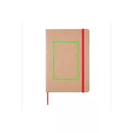   Agenda A5 cu hartie si coperta din materiale reciclate, Everestus, 20IAN1747, Rosu, Hartie