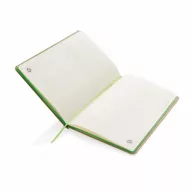   Agenda A5 cu hartie si coperta din materiale reciclate, Everestus, 20IAN1748, Verde, Hartie