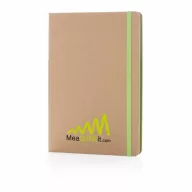   Agenda A5 cu hartie si coperta din materiale reciclate, Everestus, 20IAN1748, Verde, Hartie